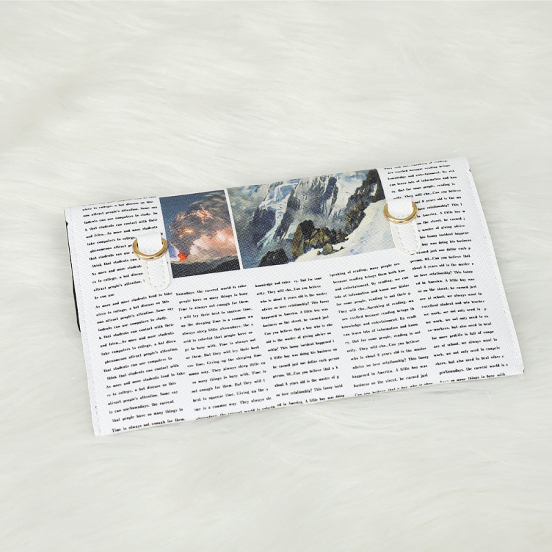 Fashion Newspaper Bags PU Leather Clutches Chain Envelope Bag Purse Crossbody Messenger Bags Women Purses and Handbags