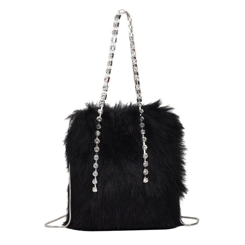 Blind Drop Shipping purse furry shoulder handbag evening chain bag designers handbags luxury handbags for women purses