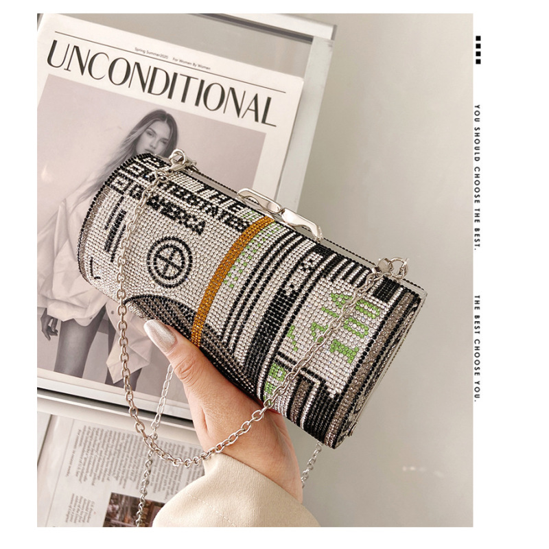 2021 diamond dollar bags women hand bags ladies bling purses bags fashion handbags for women purses