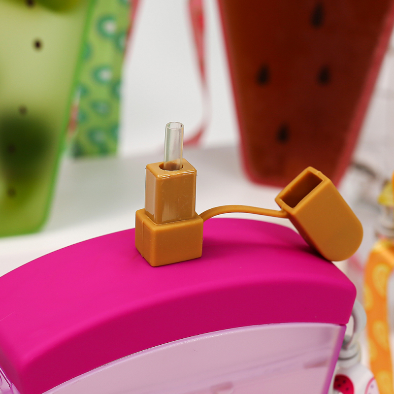 Ins Trendy Fashion Cute Girl Heart Influence Straw Cup High-Value Popsicle Drink Purse Creative Drink Purses Alcohol Purse