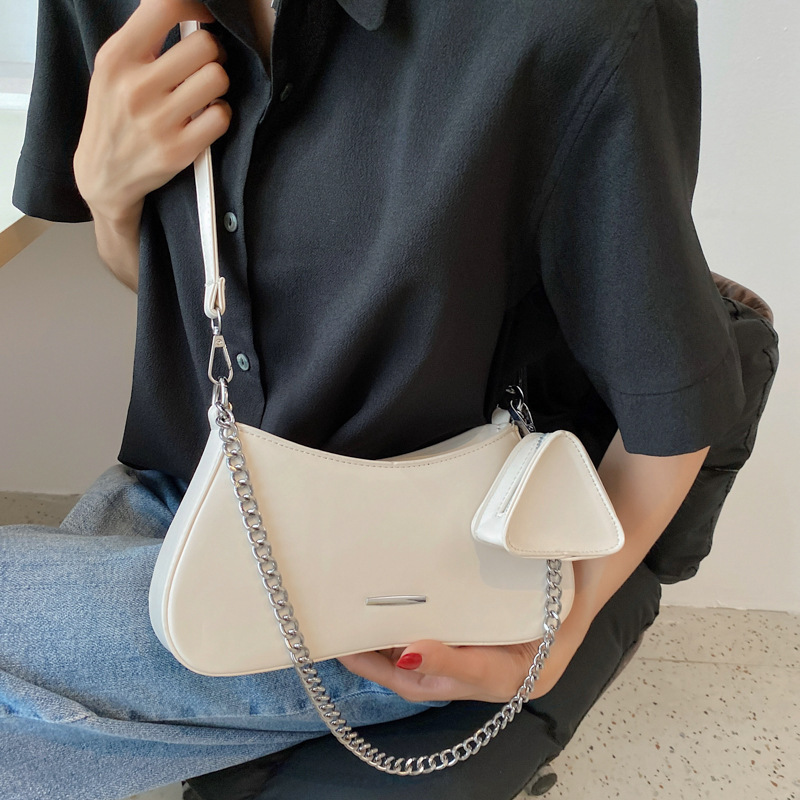 Small Fresh Western-Style Small Bag Women 2021 New Trendy Fashion Chain Messenger Bag Influence Simple Handbags For Women Luxury
