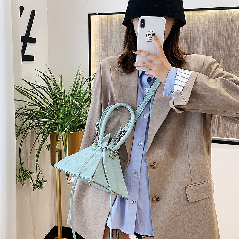 New Design Triangle Single Shoulder Women Bag Women Handbags Ladies Purses and Handbag for Women Hand Bags 2021