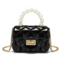 Famous Brand Candy Colors Pvc Crossbody Bag Kids Purse Mini Handbags Luxury Jelly Purse and Handbags Women