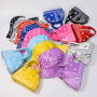 Wholesale Ins 2021 New Fashion Cashew Flower Women Handbag Set Portable Simple Chain Shoulder Bag Diagonal Ladies Bandana Bags
