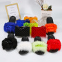 Plush Slippers And PVC Jelly Diagonal Women Square Bag