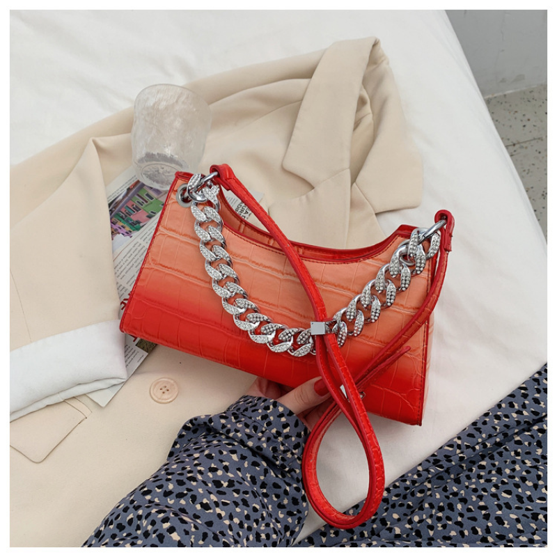 New Style Crocodile Pattern Small Crossbody Handbag Fashion Lady Shoulder Bags Women Handbags