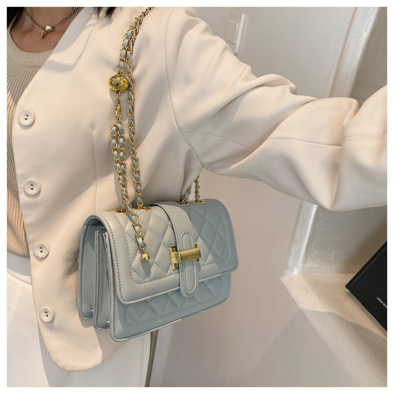 Luxury Handbags For Women Rhombus Chain Purses And Hand Bags Ins Fashion Messenger Bag Custom Women Bag Handbags