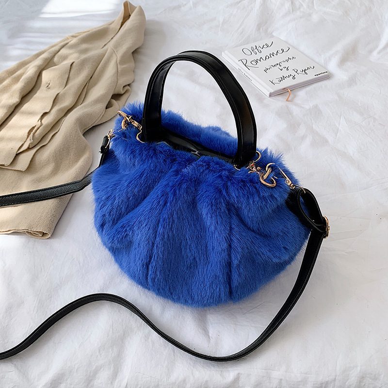 Wholesale Fur Handbag Ladies Crossbody Handbags Designer Purses And Handbags Luxury Women Hand Bags