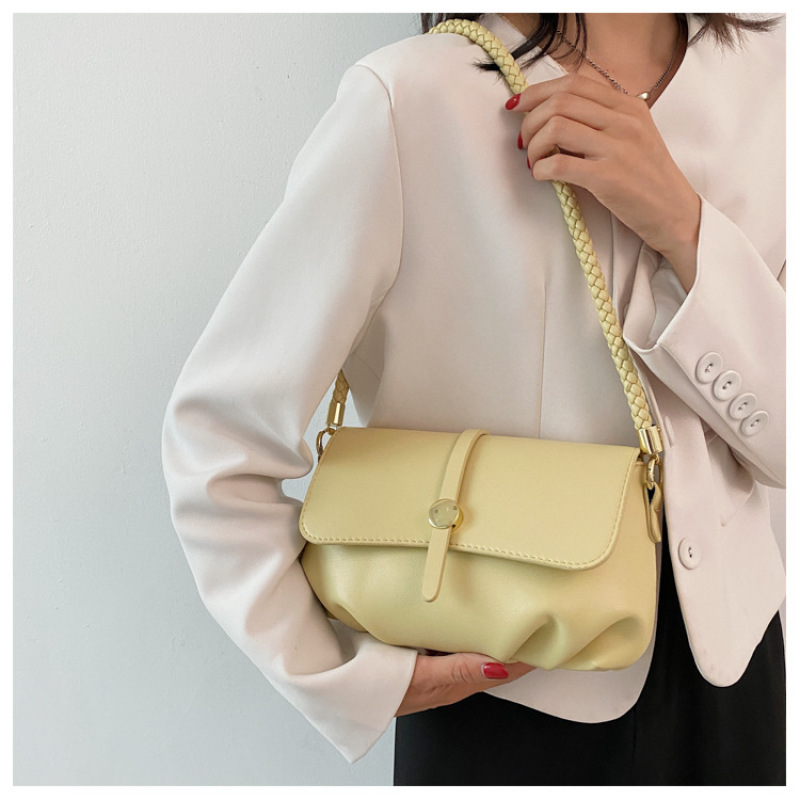 2021 New Fashion Female Bag Texture Single Shoulder Messenger Bag Female Ins Satchels Bag