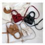 Cute Mini Bag Bow PU Crossbody Handbags Kid Purses