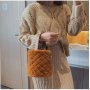 New plush faux fur bucket bag women handbags luxury handbag for women purses and handbags