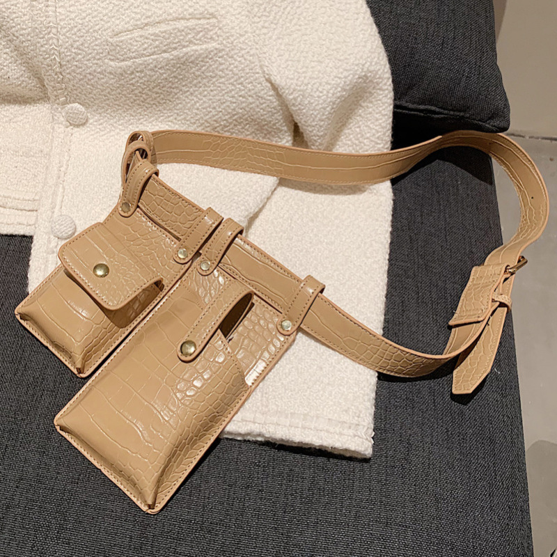 Ins Influence Cool Belt Bags Luxury Handbags For Women New Trendy Designer Purses Crossbody All-Match Chest Bag Women Hand Bags
