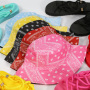 2021 New Beach Shoes The Latest Collocation 5-Color Printed Cashew Flower Fisherman Hat And Twine Sandals Set