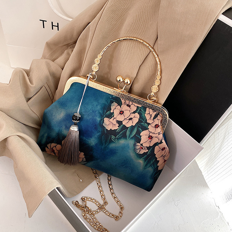 Retro Cheongsam Bag Women Casual Handbag
