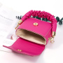 Wholesale Summer Popular Mini Bag Female 2021 New Trendy Fresh Fashion Small Square Bag Messenger Chain Ruched Hand Bags