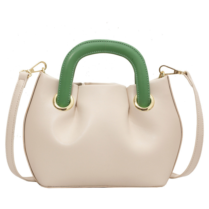 2021 Korean Style Shoulder Bag Large-Capacity Contrast Color Women'S Handbag  Casual Tote Bag Ladies Hand Bag