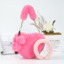 Plush Luxury Winter Warm Handbag Ladies Messenger Bag