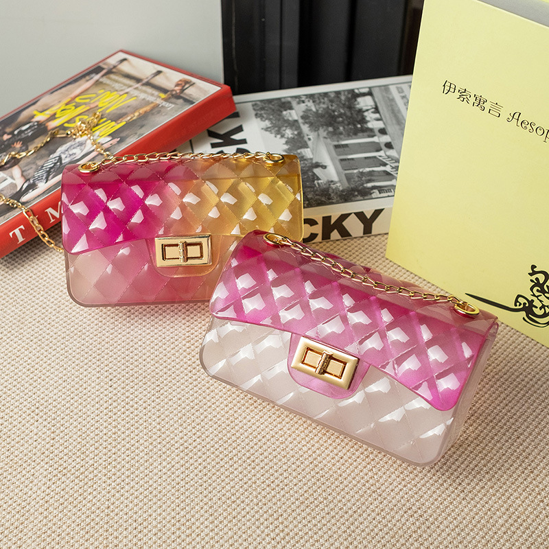 2020 Wholesale Clear Purse Designer Handbags Famous Brand  Luxury Jelly Purses and Handbags Women