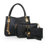 Picture In-The-Mother Bag Three-Piece Women Bag Shoulder Messenger Handbag