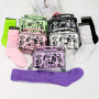 Hot Sales Graffti Purses And Handbags And Slouch Sock 2 Pieces Set Wholesale Fashion Cool Crossbody Bags Women Handbags Ladies