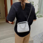 Summer Small Fresh Handbag 2021 Boston Bag  New Chain Crossbody Shoulder Bag Solid Color Leisure Handbag