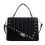 PU Embossed Diamond Handbag Shoulder Messenger Women Bag
