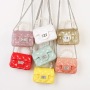 Famous Brand Candy Colors Pvc Crossbody Bag Kids Purse Mini Handbags Luxury Jelly Purse and Handbags Women