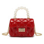 Famous Brand Candy Colors Pvc Crossbody Bag Kids Purse Mini Handbags Luxury Jelly Purse and Handbags Women