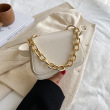 white-buffed leather