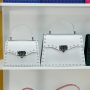 Fashion designer handbags famous brands matte pvc bag rivet jelly purse handbags for women purses and handbags