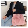 2021 Autumn & Winter New Plush Women Hand Bags Chain Crossbody Handbags Ins Popular Designer Pusrses And Handbags
