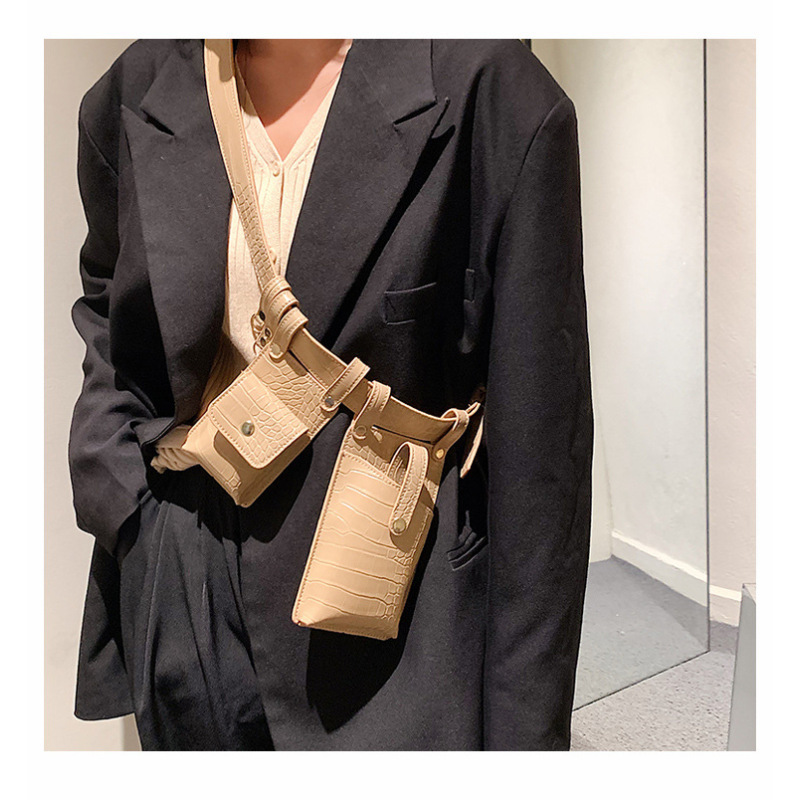 Ins Influence Cool Belt Bags Luxury Handbags For Women New Trendy Designer Purses Crossbody All-Match Chest Bag Women Hand Bags