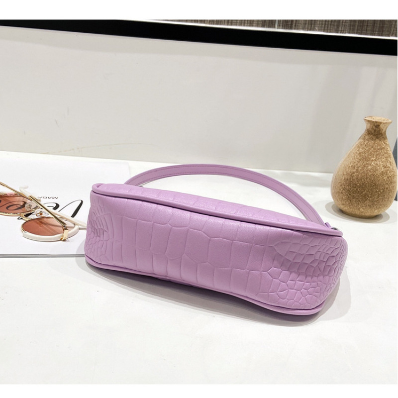 Leather One-Shoulder Diagonal Ladies Underarm Bag Handbag