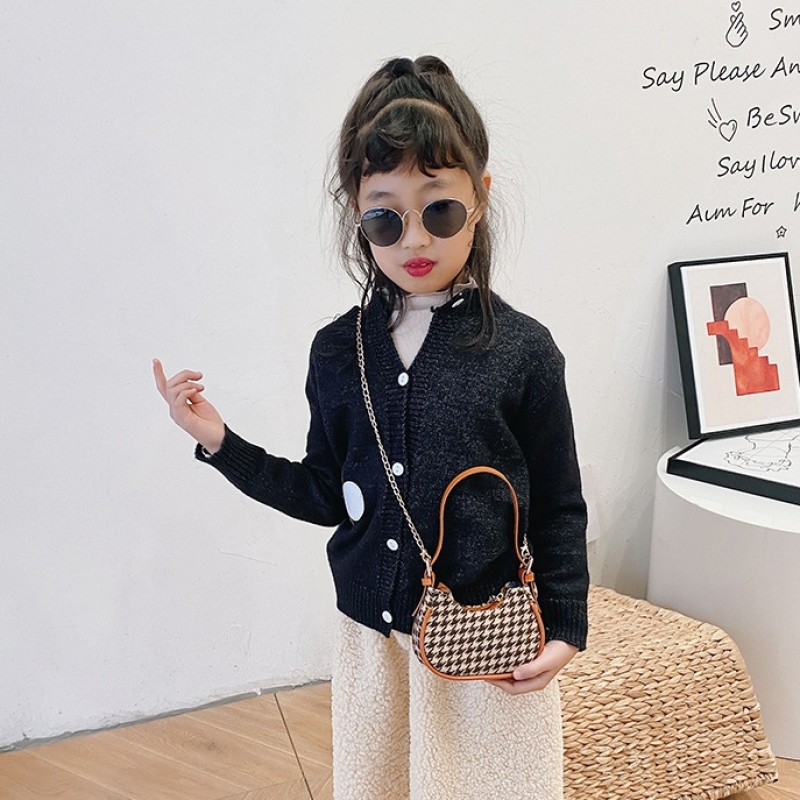2021 Summer New Houndstooth Handbag Crossbody Handbags Hot Sale Korean Fashion Houndstooth Handbags For Women Luxury Purses