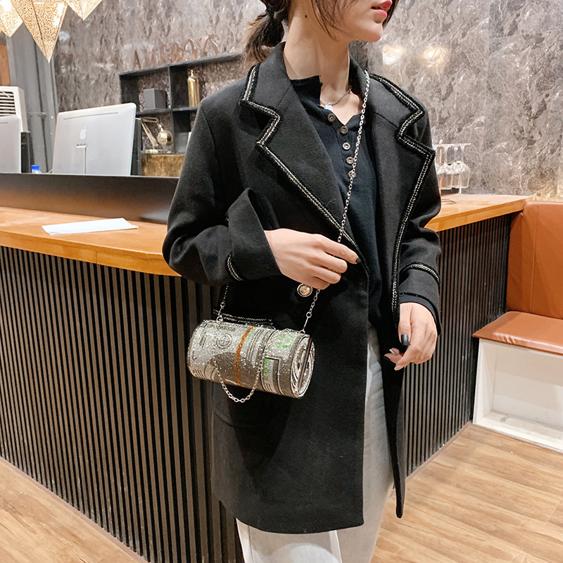 2021 diamond dollar bags women hand bags ladies bling purses bags fashion handbags for women purses