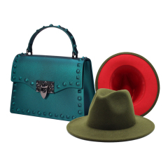 Designer Purses And Ladies Handbags Fedor Hat Purse Sets Bags Women Handbag Ladies Hand Bags Jelly Purses And Handbags For Women