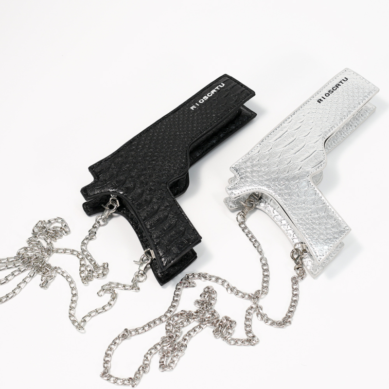 Fashion Gun Shaped Crossbody Messenger Handbags Women Hand Bags Purses and Handbags Ladies Fashion Handbags