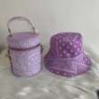 Purple Purse and hat