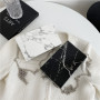 2021 New European And American Retro Marble Pattern Box Bag Ins Fashion Chain Shoulder Bag Ladies  Handags