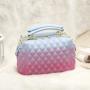 Wholesale colorful pvc jelly bags women handbags ladies hand bags luxury handbags for women purses and handbags