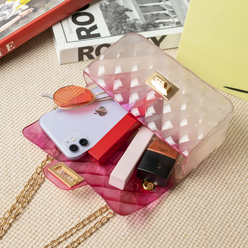 2020 Wholesale Clear Purse Designer Handbags Famous Brand  Luxury Jelly Purses and Handbags Women