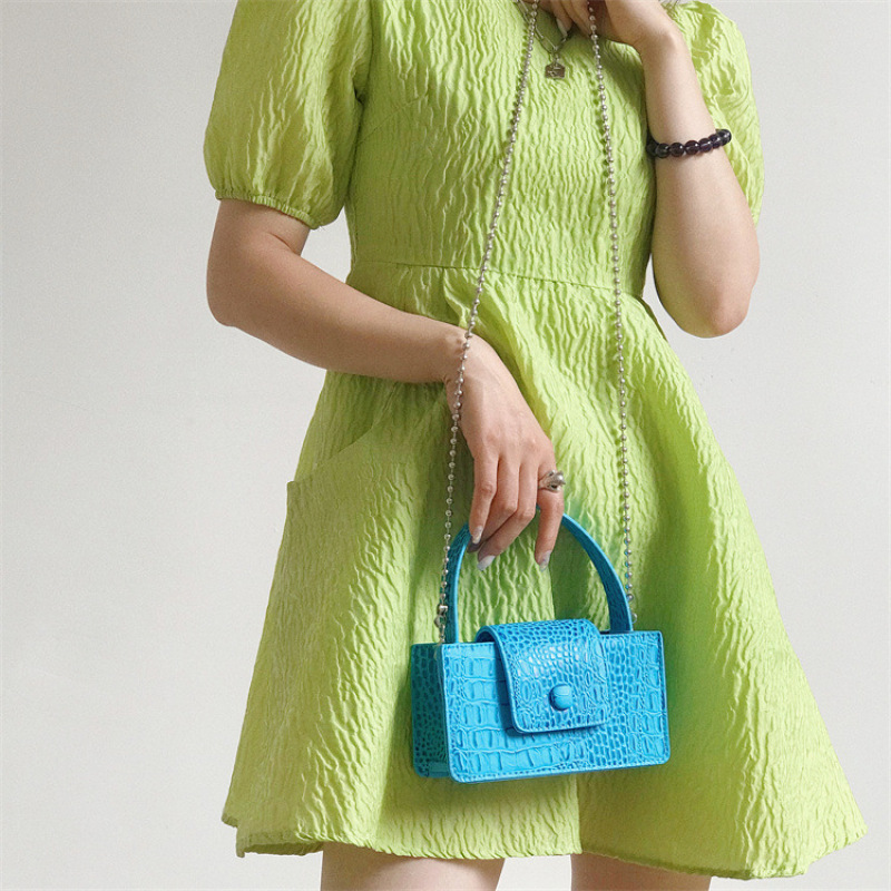 Amzon Hot Selling High Quality Textured Crocodile Pattern Handbags For Women Luxury Bags Women Handbags Ladies cross body bag