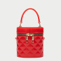 Ladies Messenger Bag Rhombic Jelly Translucent Bucket Bag