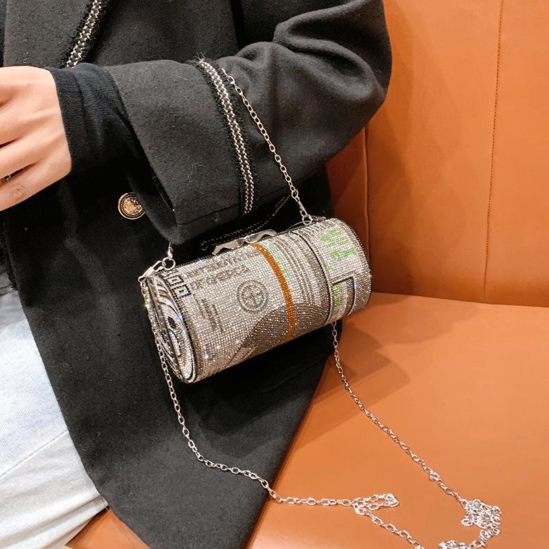 2021 diamond dollar bags women hand bags ladies bling purses bags fashion handbags for women purses