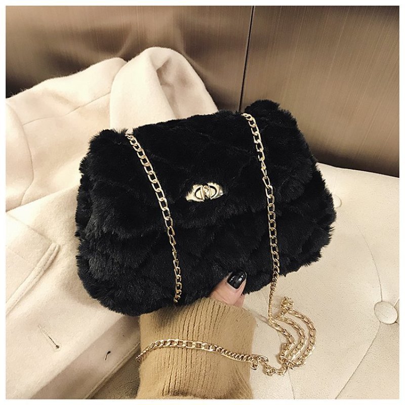 New Arrivals  Furry Fur Purses and Handbags for Women Hand Bags Handbags 2021