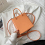 Women's Leather Handbags Solid Color Shoulder Bag