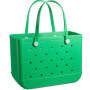 Wholesale 2021 New Waterproof EVA Products Rubber Tote Beach Handbag Diagonal Beach Luxury Handbags For Women Crossbody Bogg Bag