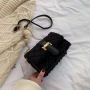 New Arrivals One-Shoulder Plush Bag Women Hand Bags Designer Handbags Famous Brands Fur Purses And Handbags For Women 2021