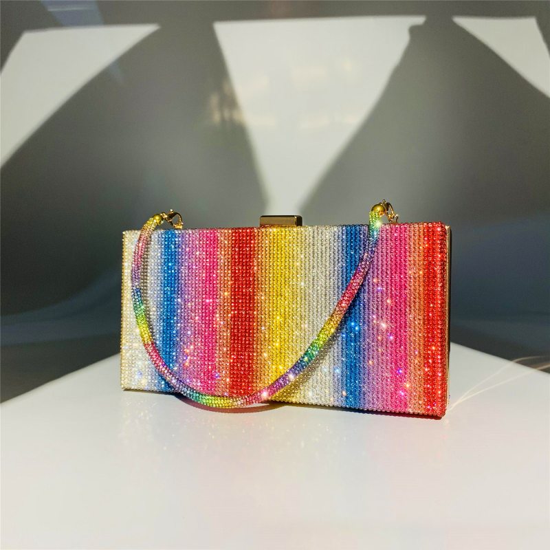 2021 Bling Rhinestone Bags Wedding Clutch Bags Women Handbags Ladies Evening Bags Handbags