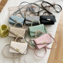 2021 Summer New Fashion Handbags For Women Shoulder Bags Women Handbags Small And Square Elegant Ladies Crossbody Bag Women